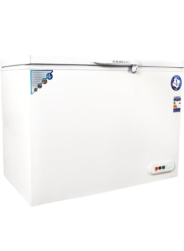ALASKA W.Alaska Chest Deep Freezer, Defrost, 310 Liter, White - CH300 - Image 2